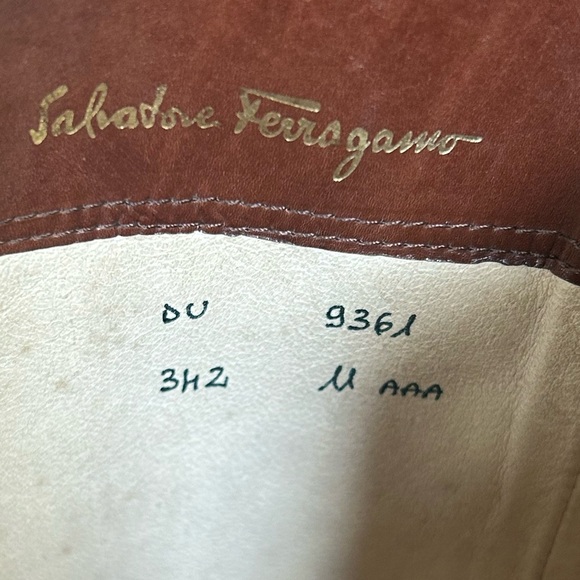 Salvatore Ferragamo Brown Leather Heeled Boots - Picture 6 of 8